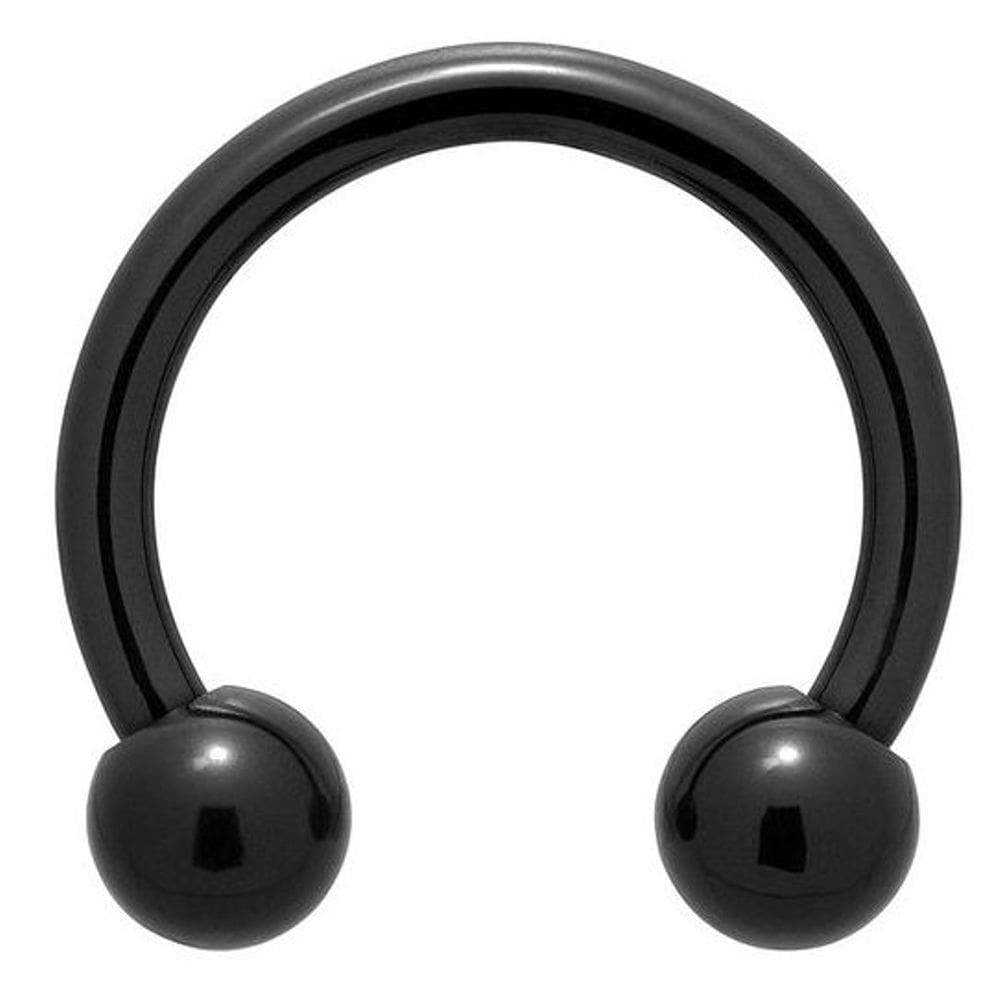 Μαύρο Septum με Μπίλιες – Κλασικό Σχέδιο SS0061 Μαύρο Septum με Μπίλιες – Κλασικό Σχέδιο SS0061