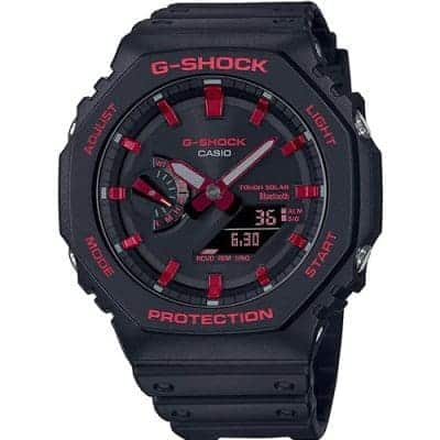 ανδρικό ρολόι casio g shock μαύρο solar bluetooth