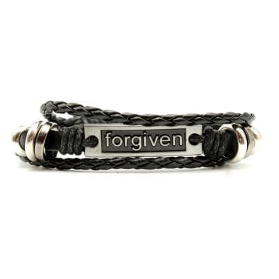 αντρικό βραχιόλι forgiven μαύρο