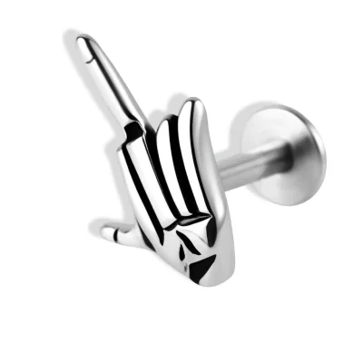 Helix Piercing rock χέρι – statement piercing με στυλ SS183A