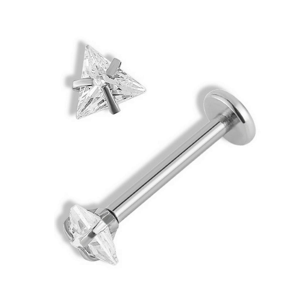 Helix Piercing αστέρι ζιργκόν – λαμπερό ασημί piercing SS120B Helix Piercing αστέρι ζιργκόν – λαμπερό ασημί piercing SS120B