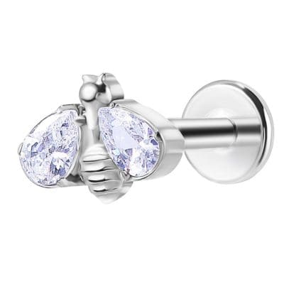 helix piercing μέλισσα ζιργκόν
