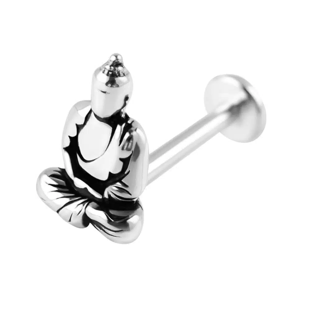 Helix Βούδας piercing – ασημί με ζιργκόν SS165 Helix Βούδας piercing – ασημί με ζιργκόν SS165