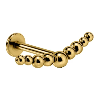 helix piercing σφαίρες χρυσό καμπύλη